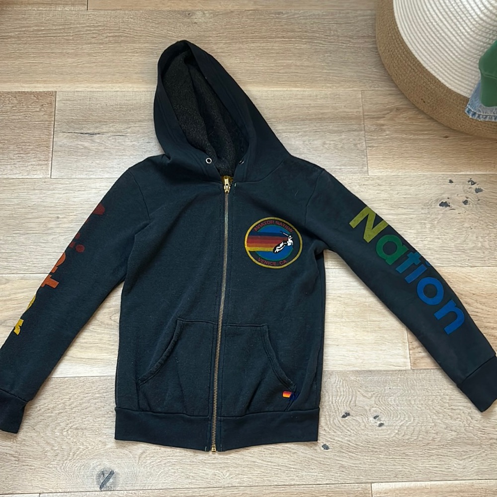 Aviator Nation kids zip up size 10
